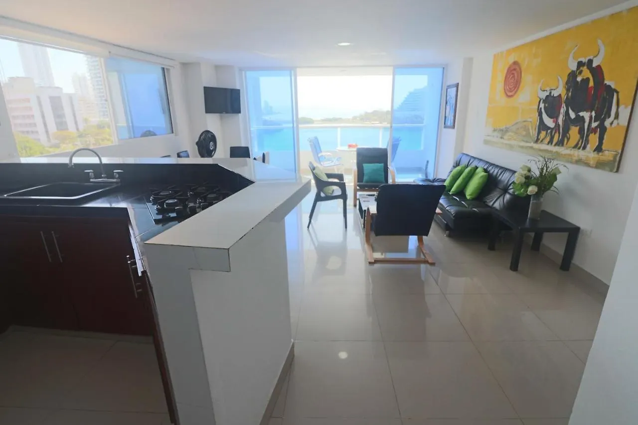 Bienesweb Premium Tres Carabelas Con Vista Al Mar Apartment Cartagena