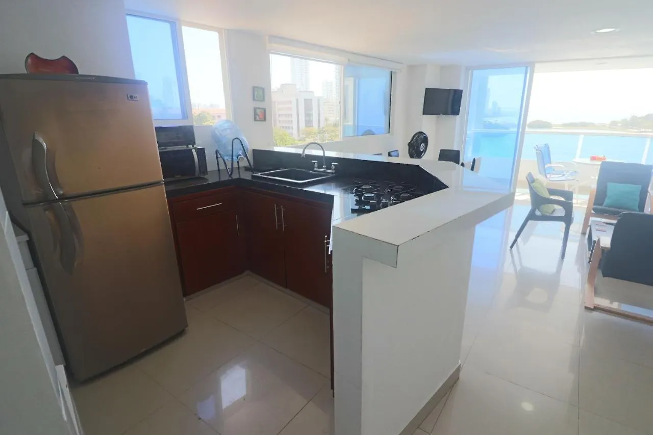 Bienesweb Premium Tres Carabelas Con Vista Al Mar Apartment Cartagena
