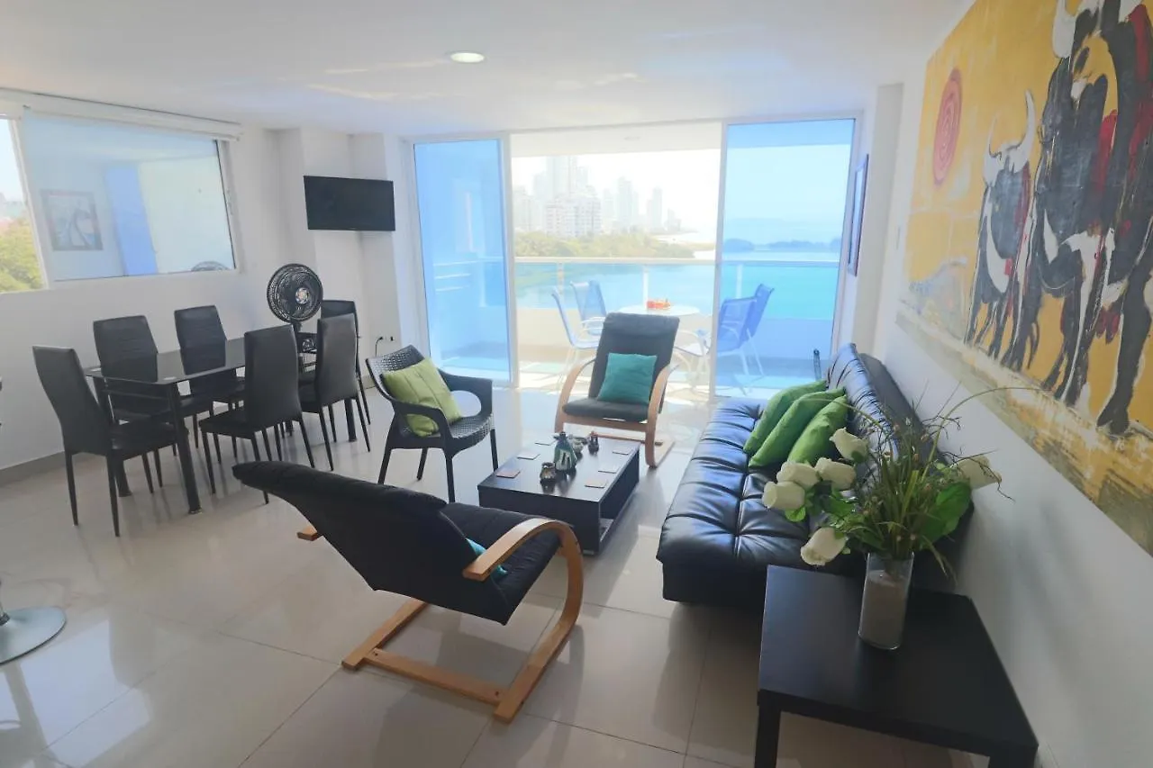 Bienesweb Premium Tres Carabelas Con Vista Al Mar Apartment Cartagena