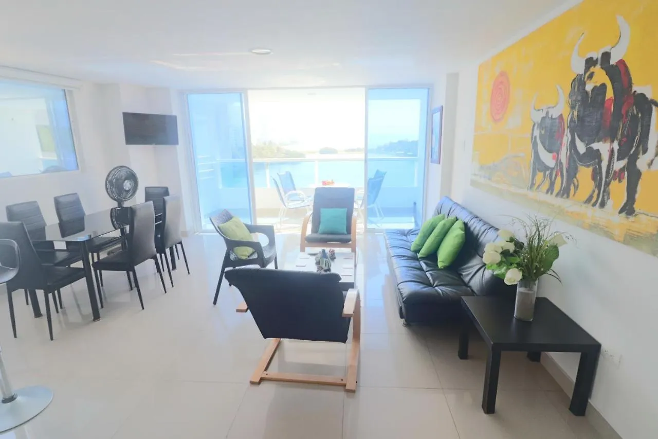 Bienesweb Premium Tres Carabelas Con Vista Al Mar Apartment Cartagena